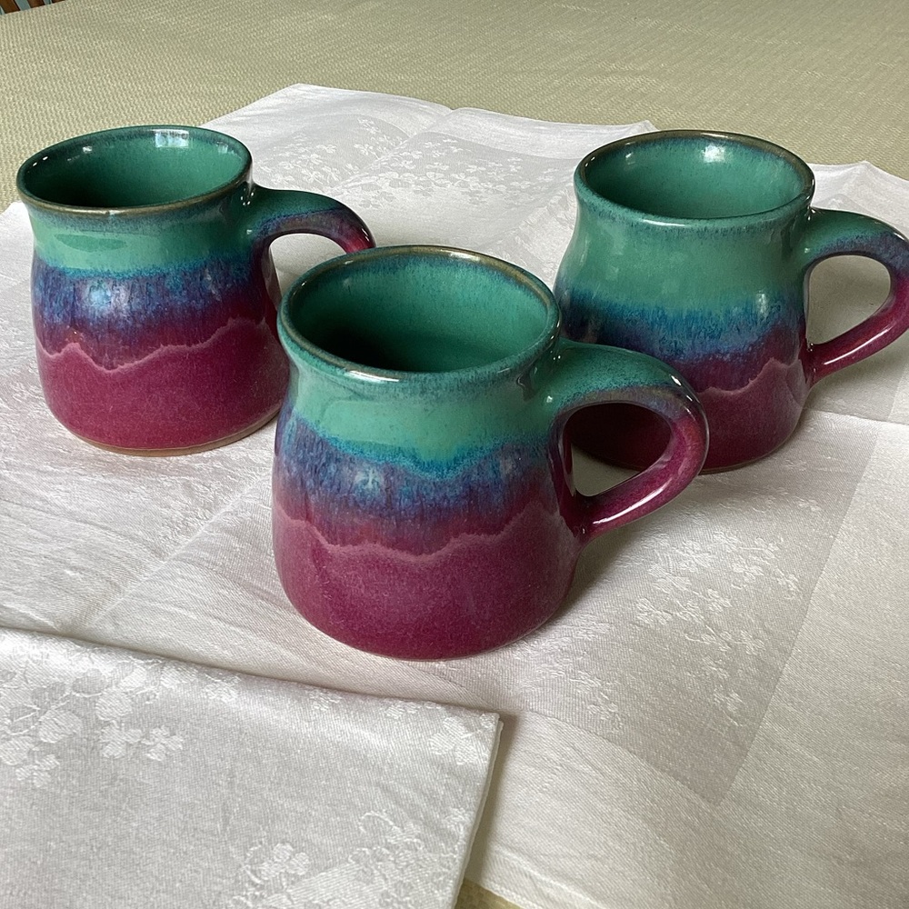 Hutton House London pottery mugs
